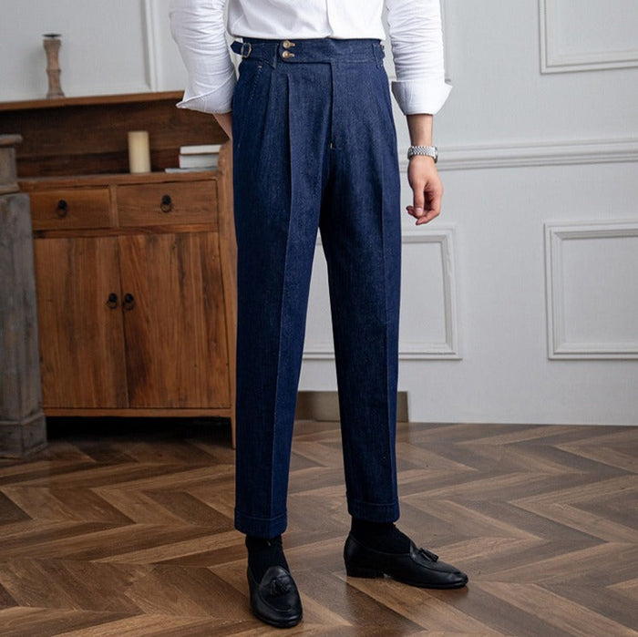 Il Borghese Roma Denim Trousers